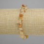 Браслет Цитрин крихта, діаметр 7-12х3-6мм+-, довжина 18см +- стрейч
