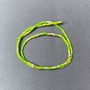 Green Variscite Beads (Pressed) Faceted Cut, 2x4 mm, length 38 cm ± on thread